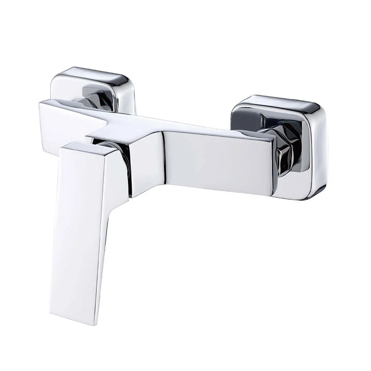 Messing kraandouche tapmixer voor badkamer