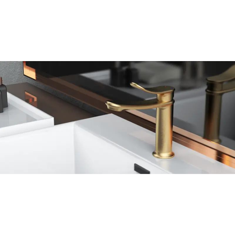 Wastafel warm- en koudwaterkraan